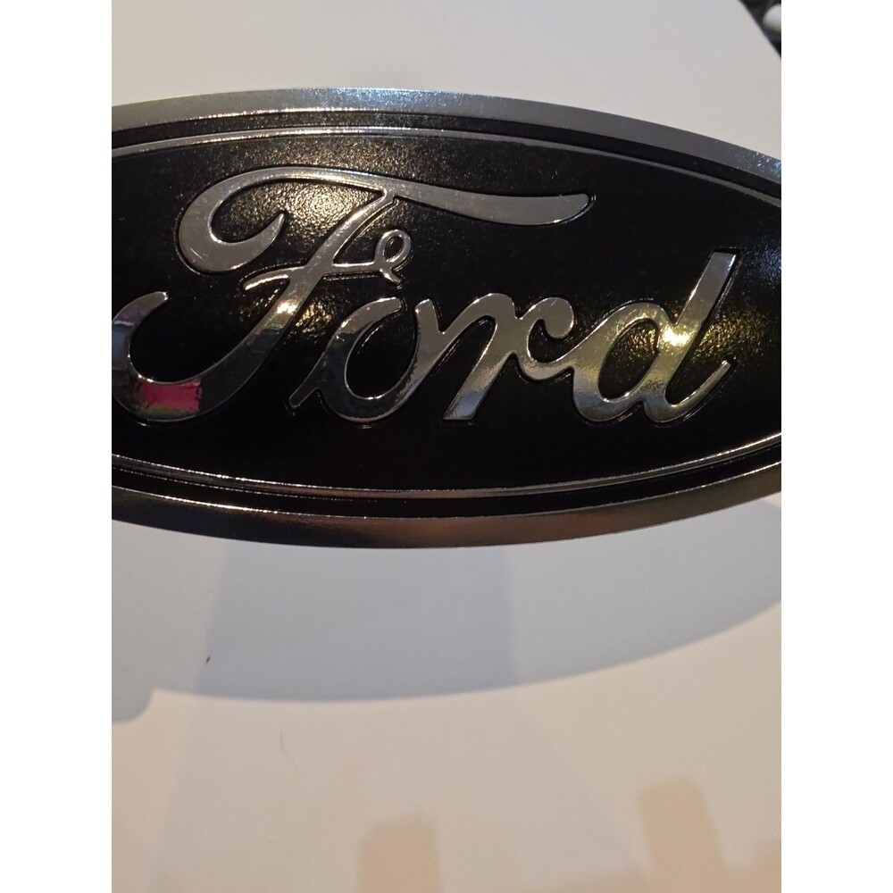 2015-2025 Ford F150 F250 F350 REAR TAILGATE EMBLEM BADGE LOGO OVAL OEM Black